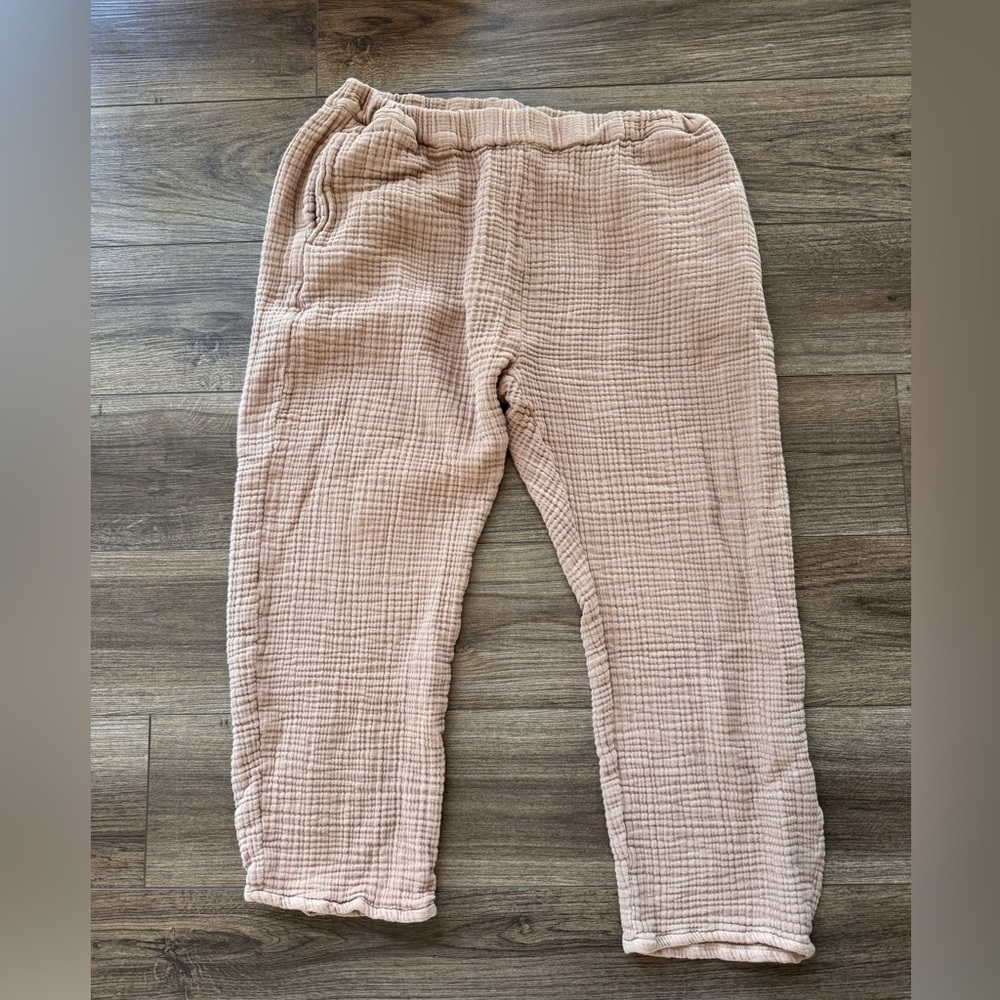 Madewell x soluna collective chestnut relaxed pants, 1x
